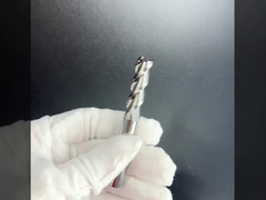 Karbid-Schaftfräser für Aluminiumbeschichtung verfügbare CNC maschinelle Bearbeitung der Schneidwerkzeug-3Flute DLC