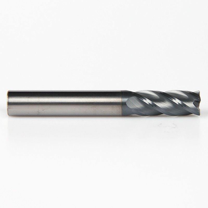 High Performance Carbide Cutting Tools / Corner Radius Milling Cutters For Cutting Steel