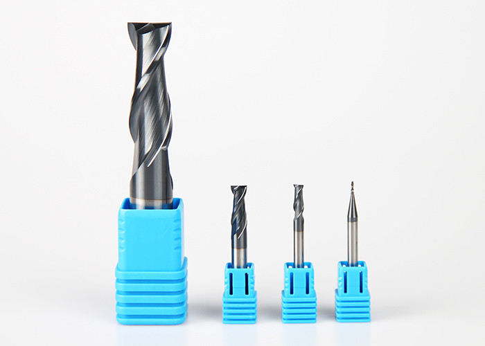 Alloy Steel / Hardened Steel Square End Mill Micro Grain Carbide End Mill